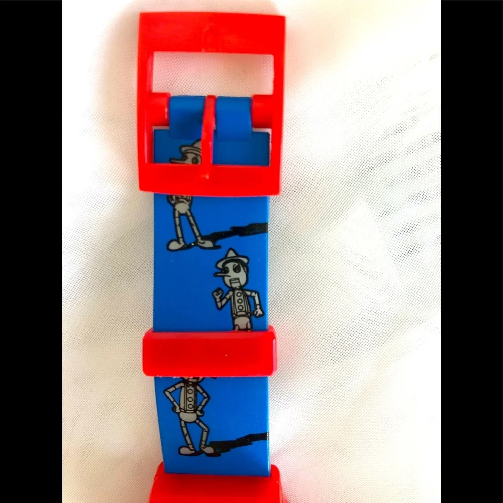 2003 Shrek 2 Red and blue watch by General Mills
